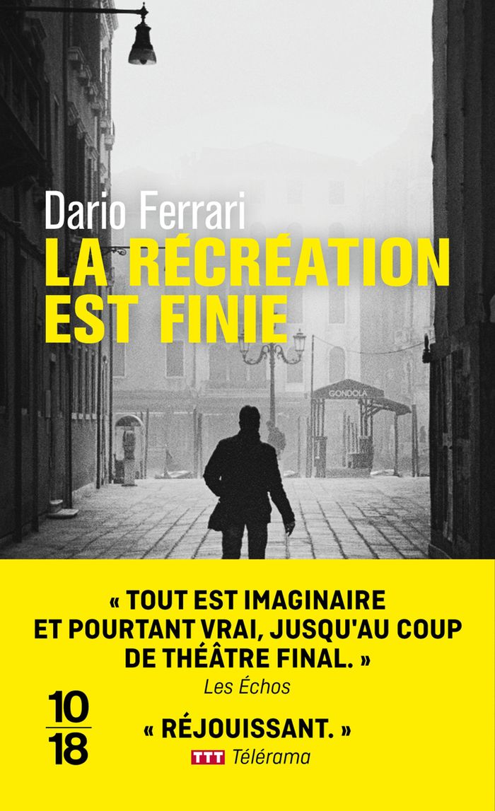 Couverture du livre « LA RECREATION EST FINIE », librairie Les Contes Infusés à Corte