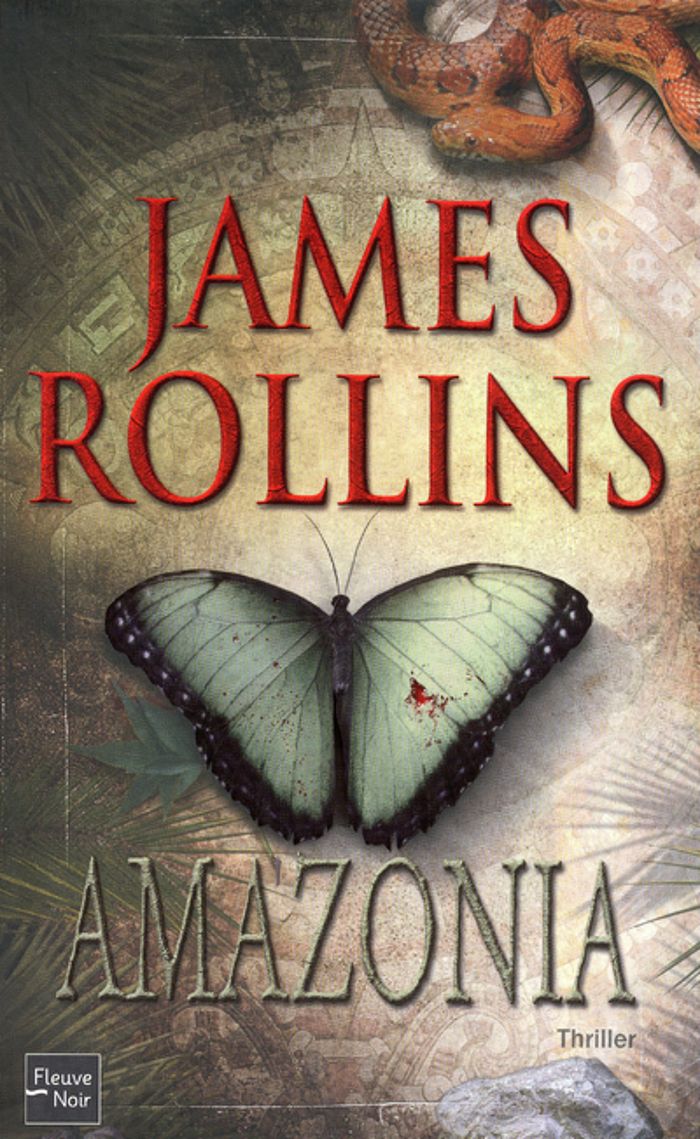 Couverture du livre « Amazonia » de James Rollins, librairie Les Contes Infusés à Corte