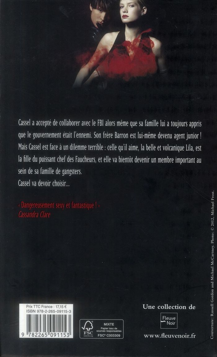 Quatrième de couverture de « Coeur noir »