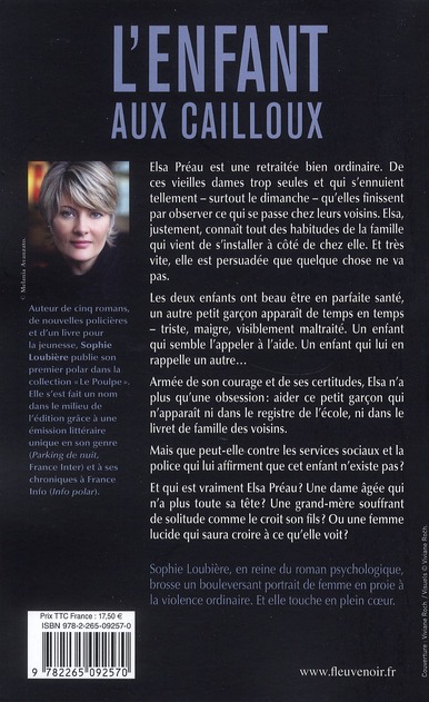 Quatrième de couverture de « L'enfant aux cailloux »