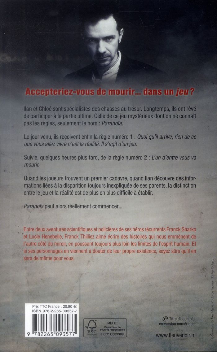 Quatrième de couverture de « Puzzle »