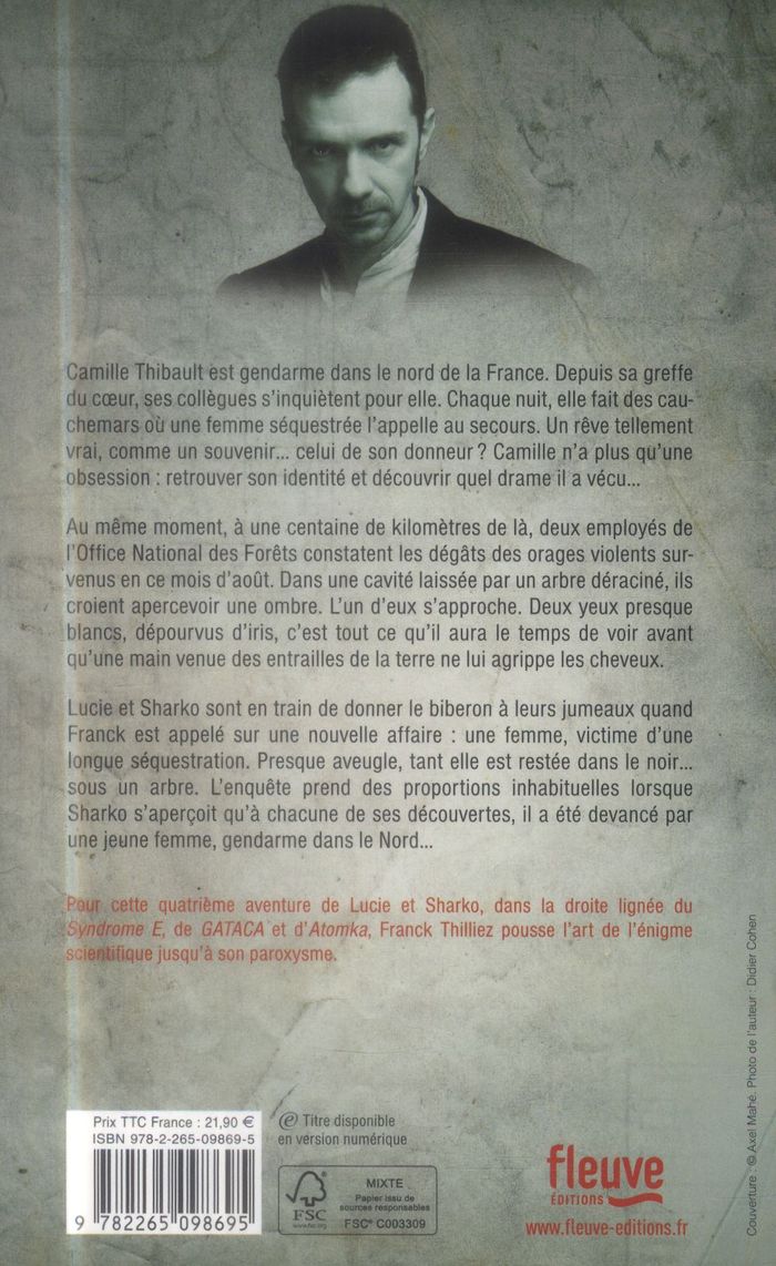 Quatrième de couverture de « Angor »