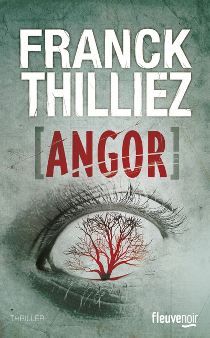 Couverture du livre « Angor » de Franck Thilliez, librairie Les Contes Infusés à Corte