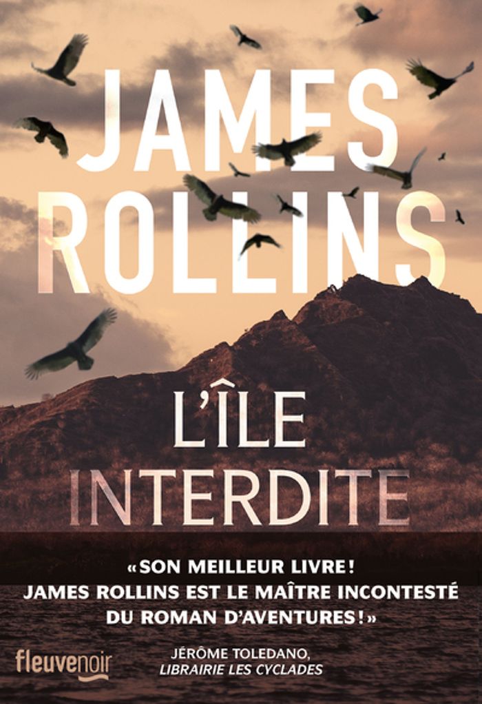Couverture du livre « L'île interdite » de James Rollins, librairie Les Contes Infusés à Corte