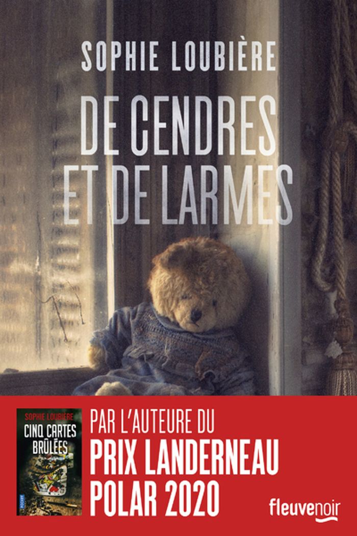 Couverture du livre « De cendres et de larmes » de Sophie Loubière, librairie Les Contes Infusés à Corte