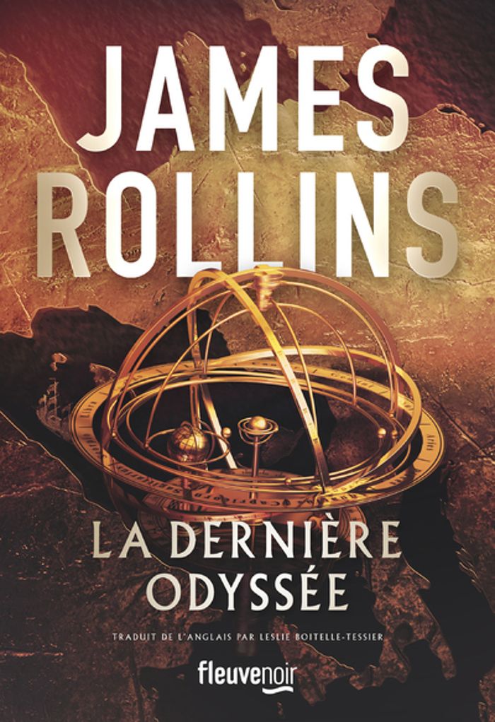 Couverture du livre « La dernière odyssée » de James Rollins, librairie Les Contes Infusés à Corte