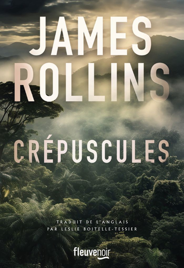 Couverture du livre « Crépuscules » de James Rollins, librairie Les Contes Infusés à Corte