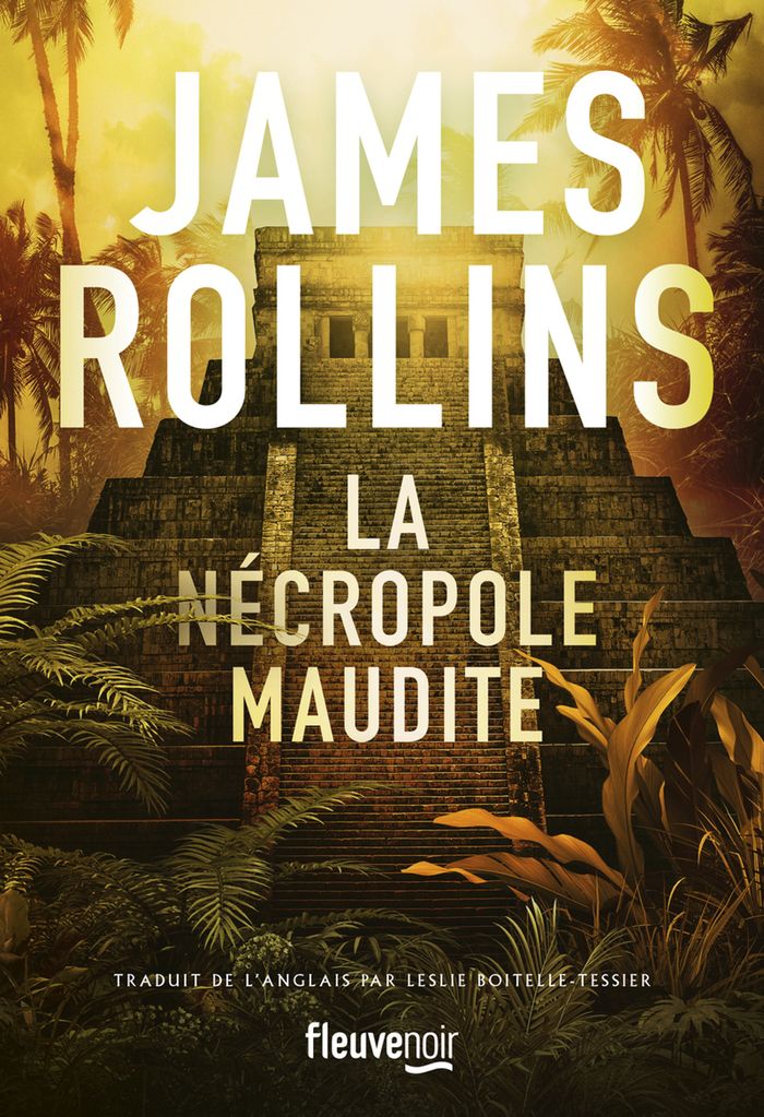 Couverture du livre « La nécropole maudite » de James Rollins, librairie Les Contes Infusés à Corte