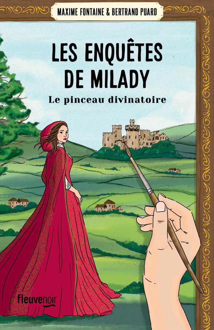Couverture du livre « Le pinceau divinatoire », librairie Les Contes Infusés à Corte