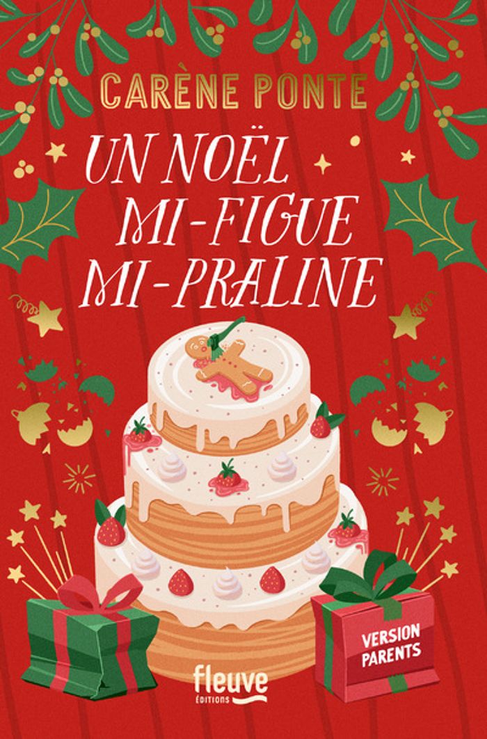 Couverture du livre « Un Noël mi-figue mi-praline » de Carène Ponte, librairie Les Contes Infusés à Corte