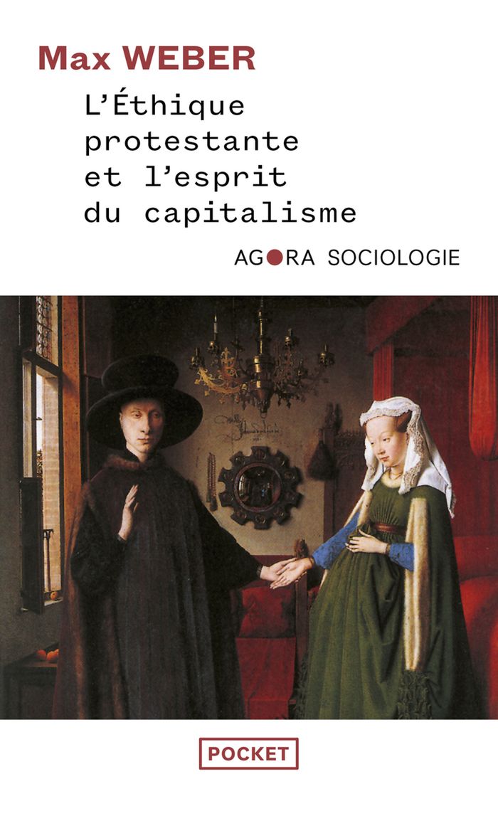 Couverture du livre « L'ETHIQUE PROTESTANTE ET L'ESPRIT DU CAPITALISME » de Max Weber, librairie Les Contes Infusés à Corte