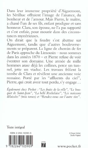 Quatrième de couverture de « LES AFFLUENTS DU CIEL »