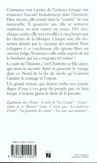 Quatrième de couverture de « LA COUREE - TOME 1 »
