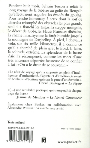 Quatrième de couverture de « L'AXE DU LOUP »