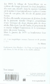 Quatrième de couverture de « Les tisserands de la "Licorne" »