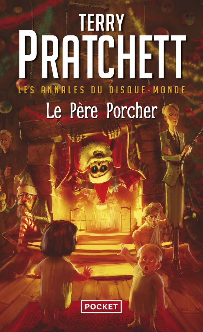 Couverture du livre « LES ANNALES DU DISQUE-MONDE - TOME 20 LE PERE PORCHER » de Pratchett/kirby, librairie Les Contes Infusés à Corte