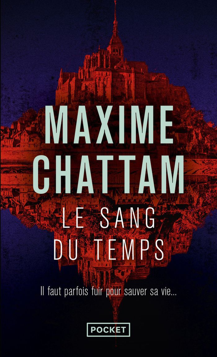Couverture du livre « Le sang du temps » de Maxime Chattam, librairie Les Contes Infusés à Corte