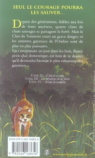 Quatrième de couverture de « LA GUERRE DES CLANS - CYCLE I - TOME 1 RETOUR A L'ETAT SAUVAGE -POCHE- - VOL01 »
