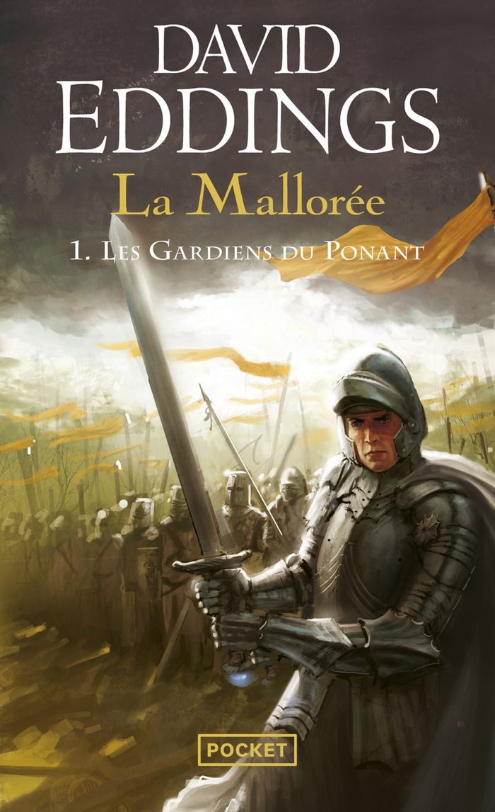 Couverture du livre « LA MALLOREE - TOME 1 LES GARDIENS DU PONANT » de David Eddings, librairie Les Contes Infusés à Corte