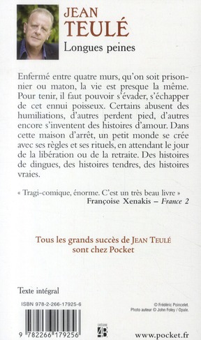 Quatrième de couverture de « Longues peines »