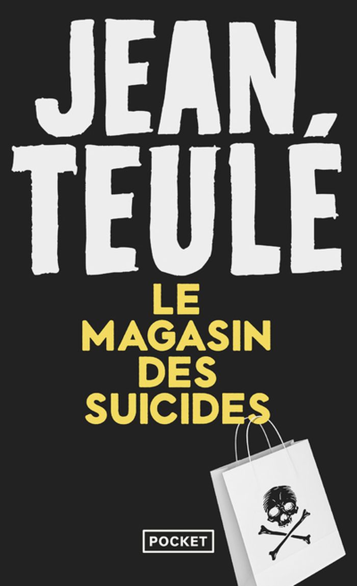 Couverture du livre « LE MAGASIN DES SUICIDES », librairie Les Contes Infusés à Corte