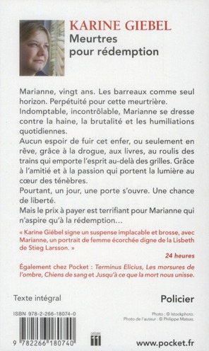 Quatrième de couverture de « Meurtres pour rédemption »