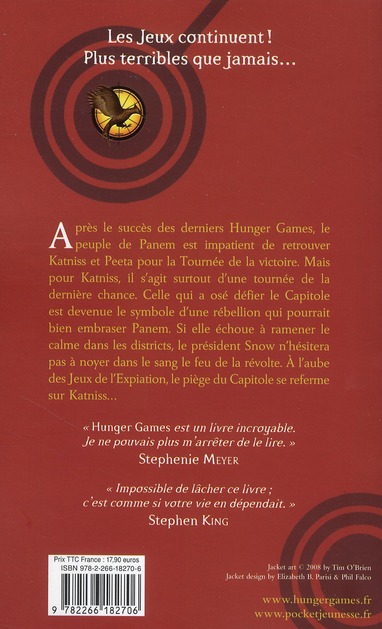 Quatrième de couverture de « L'embrasement »