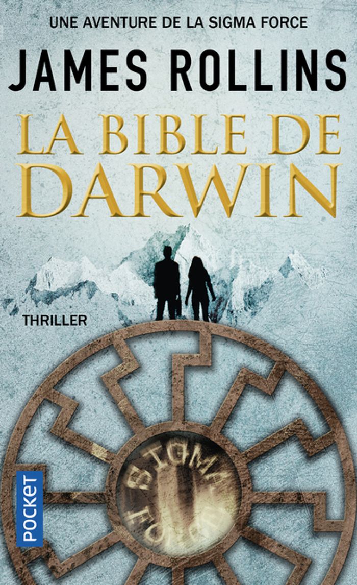 Couverture du livre « La bible de Darwin » de James Rollins, librairie Les Contes Infusés à Corte