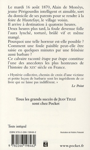 Quatrième de couverture de « MANGEZ-LE SI VOUS VOULEZ »