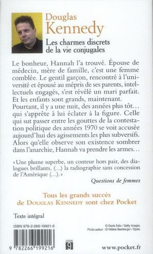 Quatrième de couverture de « LES CHARMES DISCRETS DE LA VIE CONJUGALE »