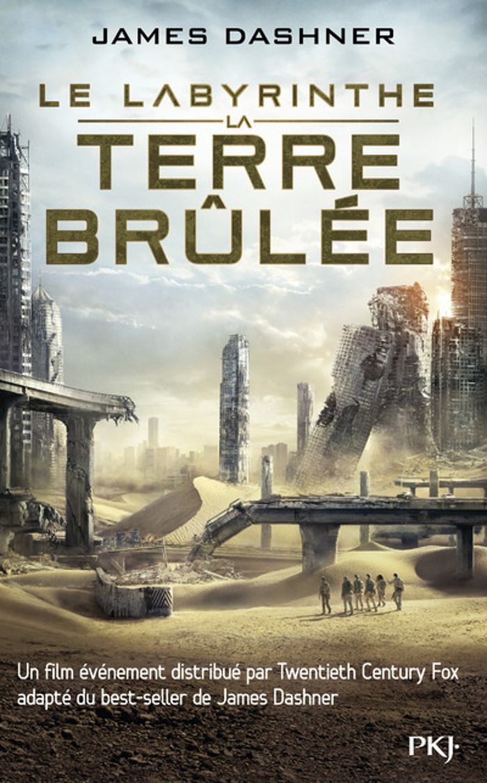Couverture du livre « La terre brûlée » de James Dashner, librairie Les Contes Infusés à Corte