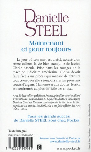 Quatrième de couverture de « Maintenant et pour toujours »