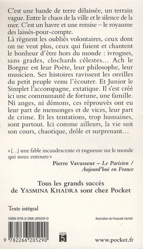 Quatrième de couverture de « L'Olympe des infortunes »