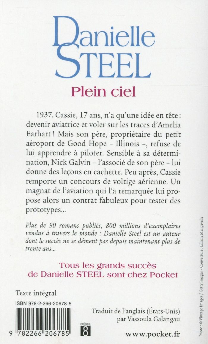 Quatrième de couverture de « Plein ciel »