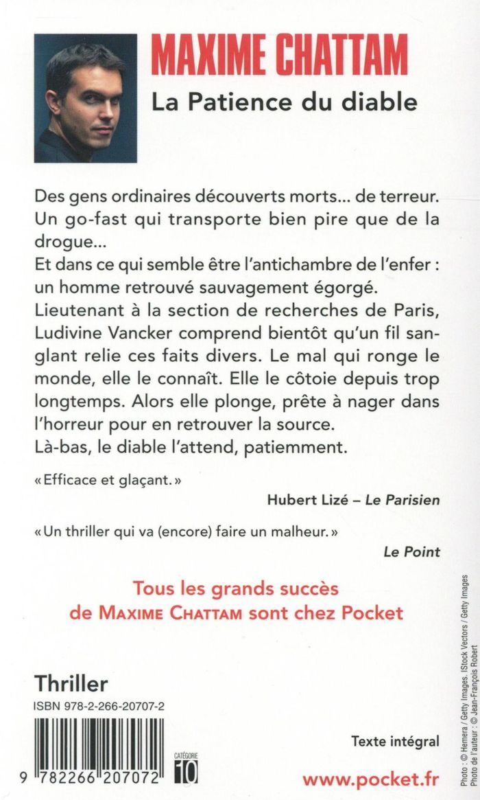 Quatrième de couverture de « La patience du diable : roman »