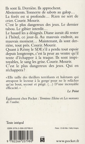 Quatrième de couverture de « CHIENS DE SANG »