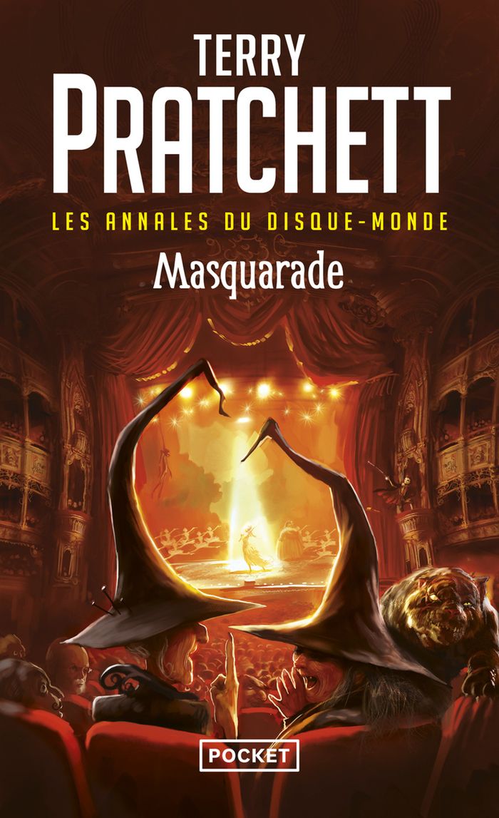 Couverture du livre « LES ANNALES DU DISQUE-MONDE - TOME 18 MASQUARADE » de Pratchett/simonetti, librairie Les Contes Infusés à Corte