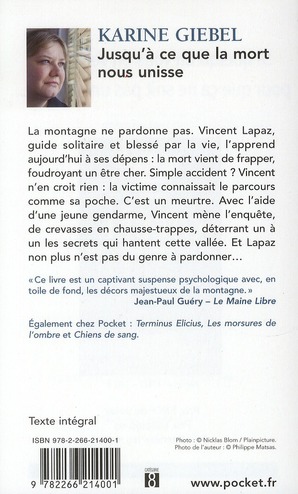Quatrième de couverture de « JUSQU'A CE QUE LA MORT NOUS UNISSE »