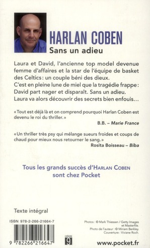 Quatrième de couverture de « Sans un adieu »