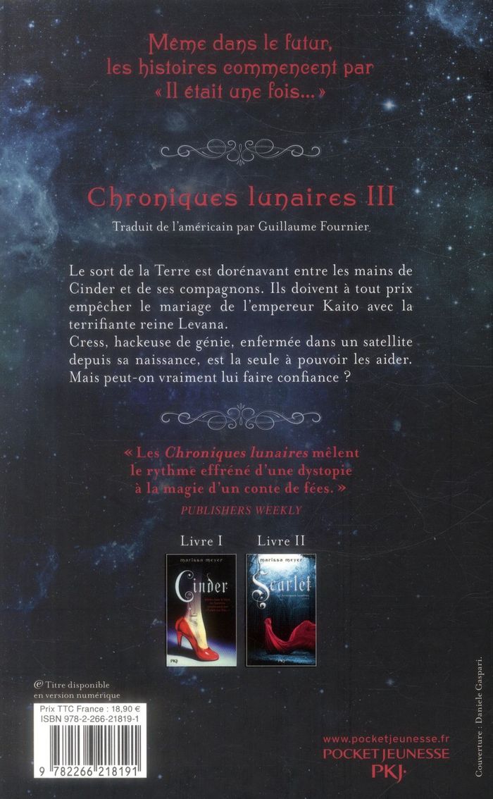 Quatrième de couverture de « Cress »
