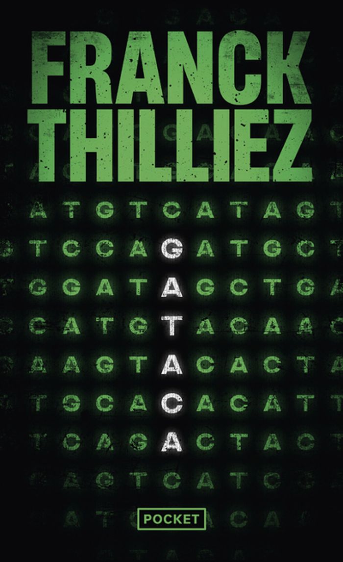 Couverture du livre « Gataca » de Franck Thilliez, librairie Les Contes Infusés à Corte