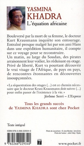Quatrième de couverture de « L'équation africaine »