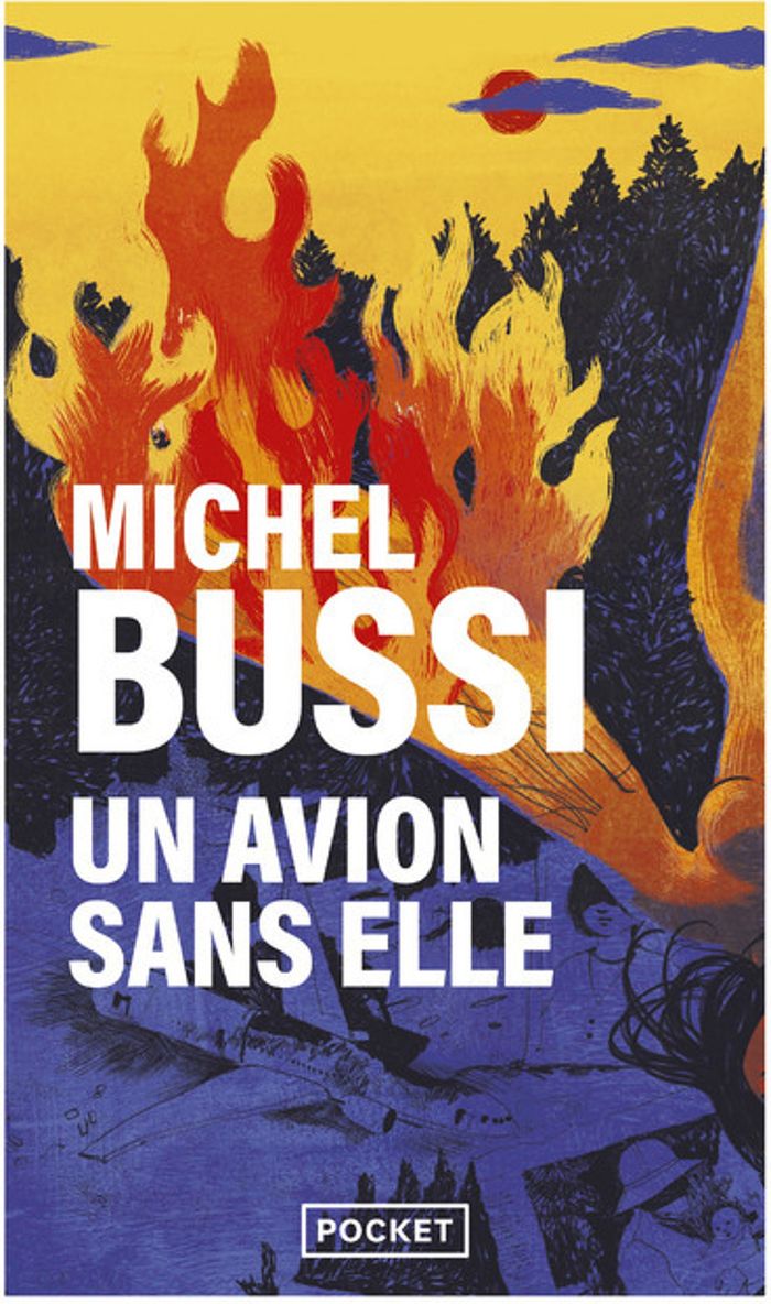 Couverture du livre « Un avion sans elle » de Michel Bussi, librairie Les Contes Infusés à Corte