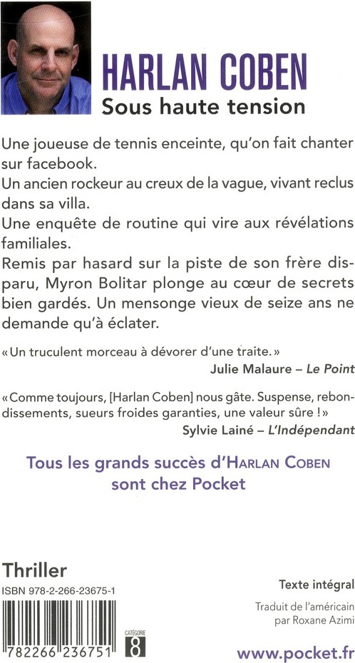 Quatrième de couverture de « Sous haute tension »