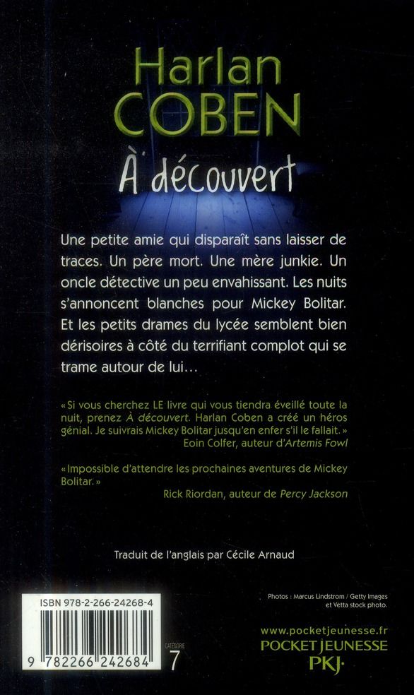 Quatrième de couverture de « À découvert »