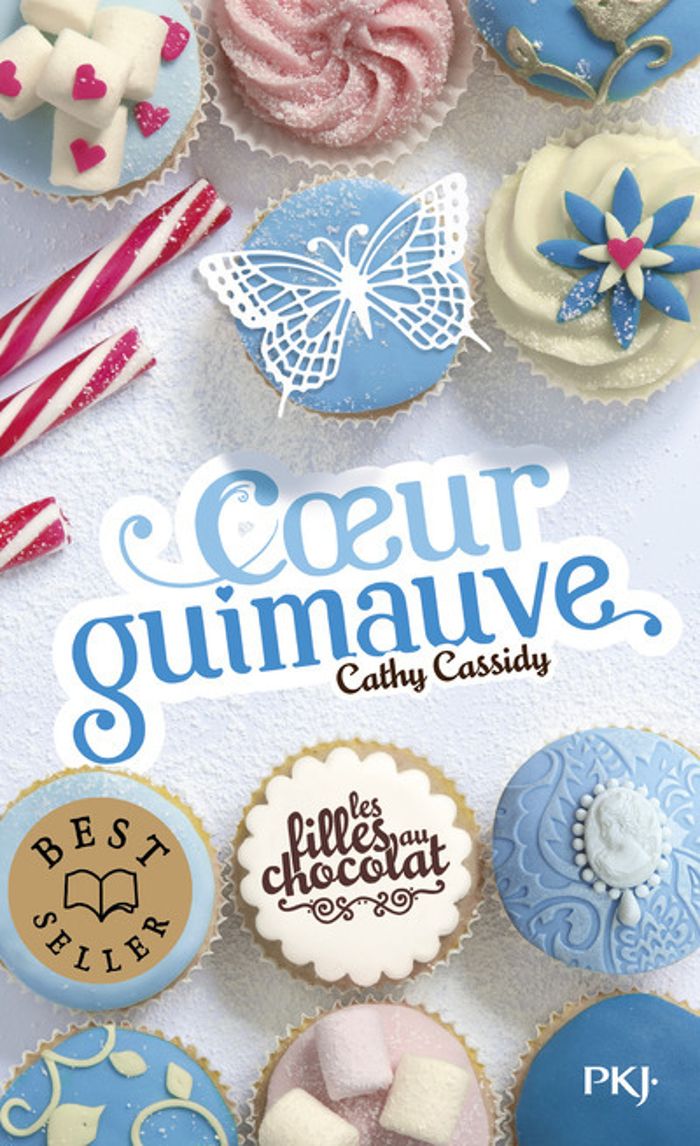Couverture du livre « LES FILLES AU CHOCOLAT - TOME 2 COEUR GUIMAUVE » de Cathy Cassidy, librairie Les Contes Infusés à Corte