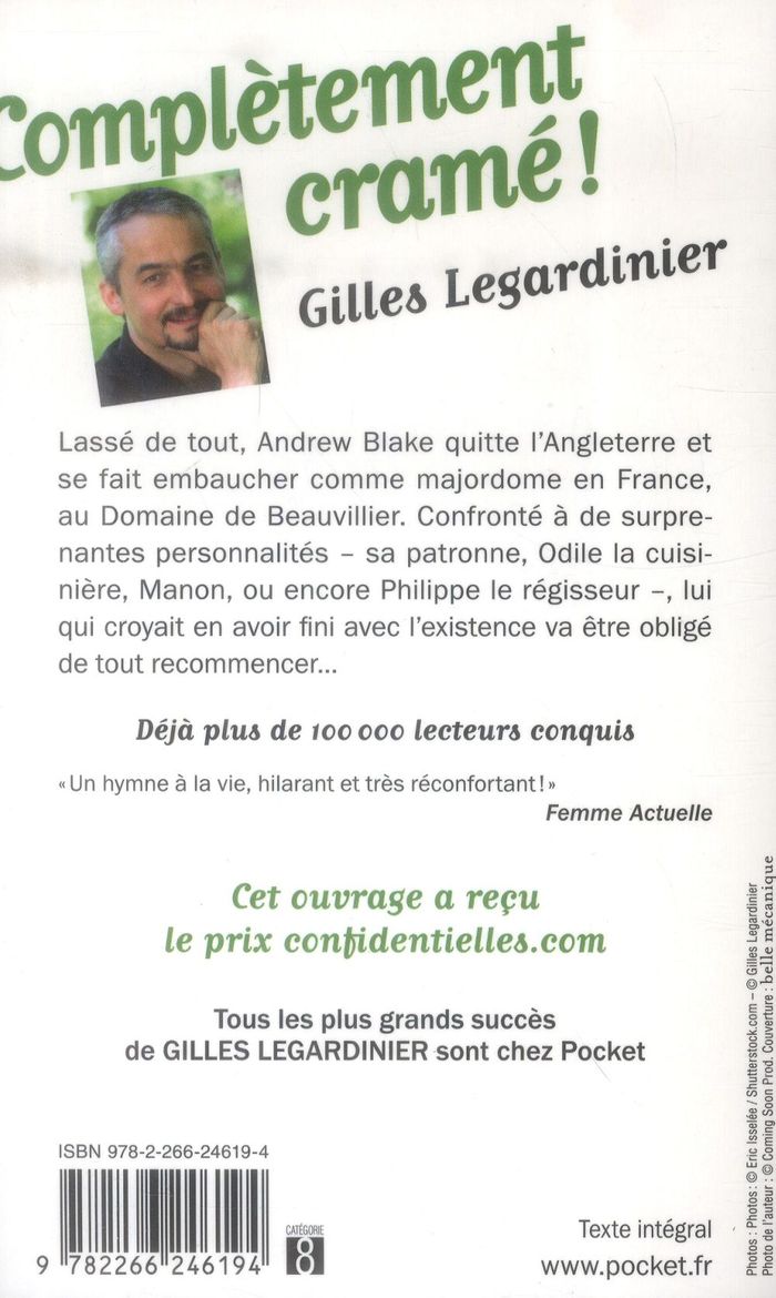 Quatrième de couverture de « Complètement cramé ! »