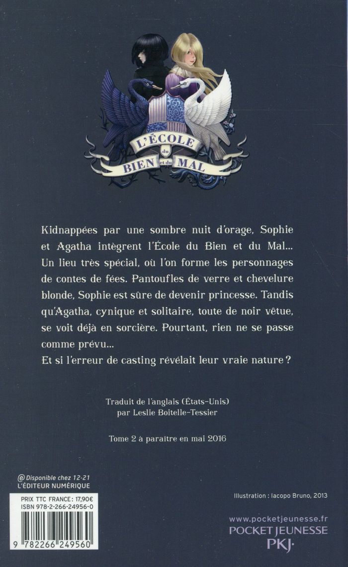 Quatrième de couverture de « L'école du bien et du mal »