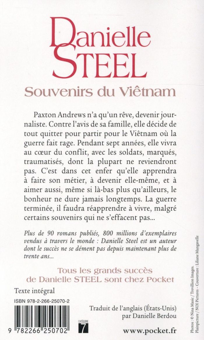Quatrième de couverture de « Souvenirs du Viêtnam : roman »