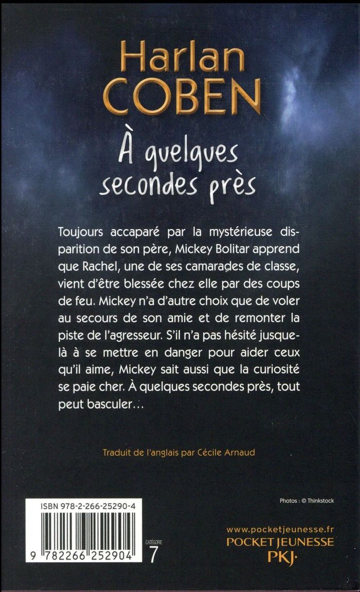 Quatrième de couverture de « À quelques secondes près »